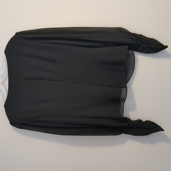 NEW - NUEVA Women's Black Blouse - 10 - Picture 3 of 6